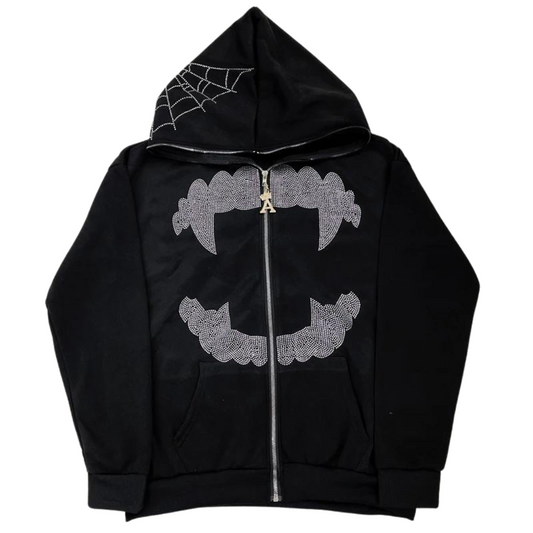 CENTRIX "Diamond Fangs" Zip Up Hoodie - CENTRIX