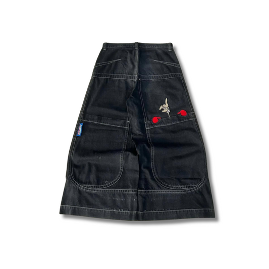 CENTRIX "Pocket seeker" Black Baggy Jeans