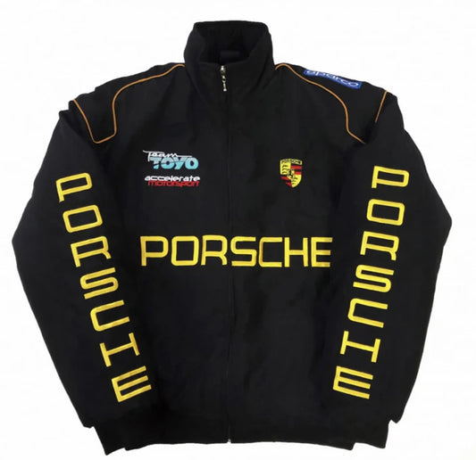 Porsche F1 Jacket Black/Gold - CENTRIX