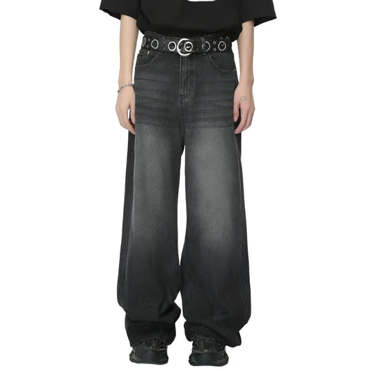 CENTRIX "Mysterious Black" Baggy Jeans