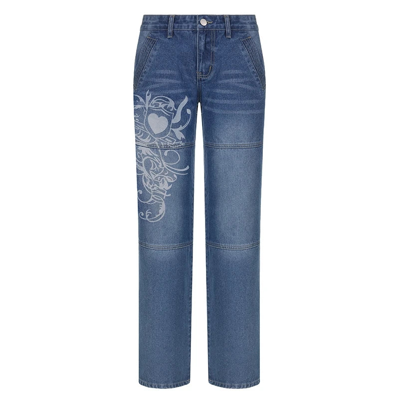 CENTRIX "Royal Heart" Baggy jeans - CENTRIX