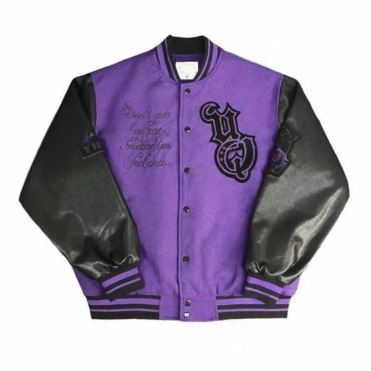 CENTRIX "Purple Eagle" Varsity Jacket - CENTRIX