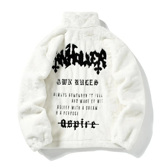 CENTRIX "Demolisher" White Fur Jacket