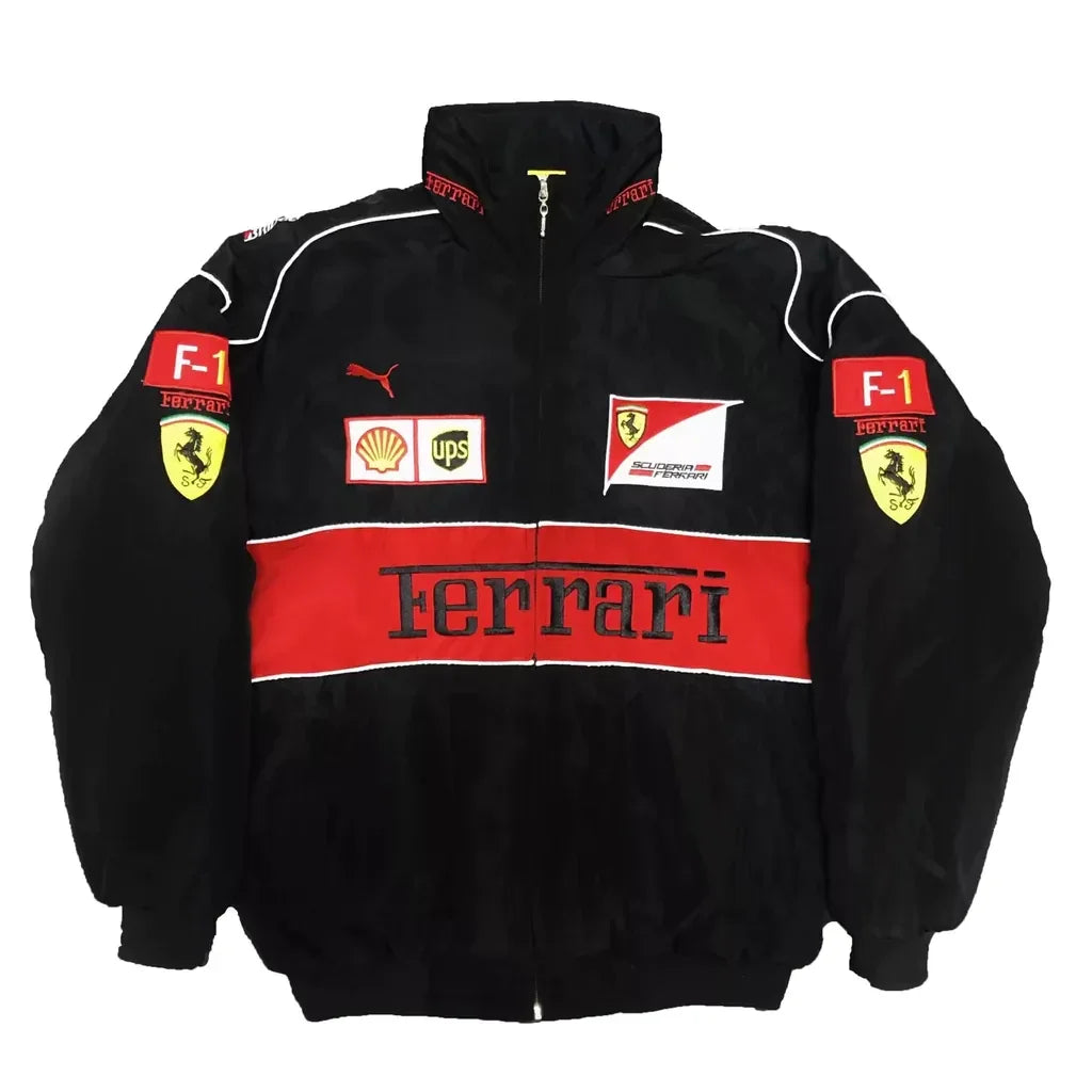 Ferrari F1 jacket Black/Red - CENTRIX