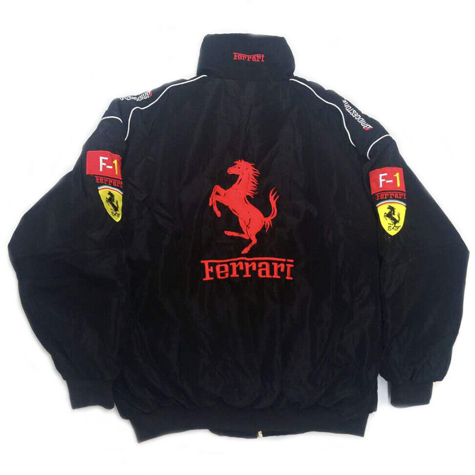 Ferrari F1 jacket Black/Red - CENTRIX