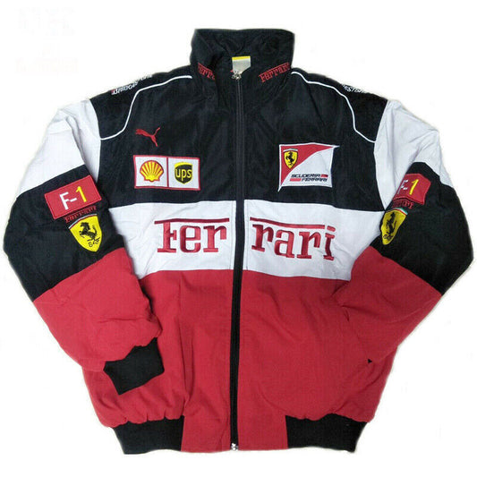 Ferrari F1 Jacket White/Red/Black - CENTRIX
